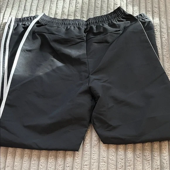 Bundle of 2 Adidas Men’s Black Windbreaker Track Pants - Picture 3 of 6
